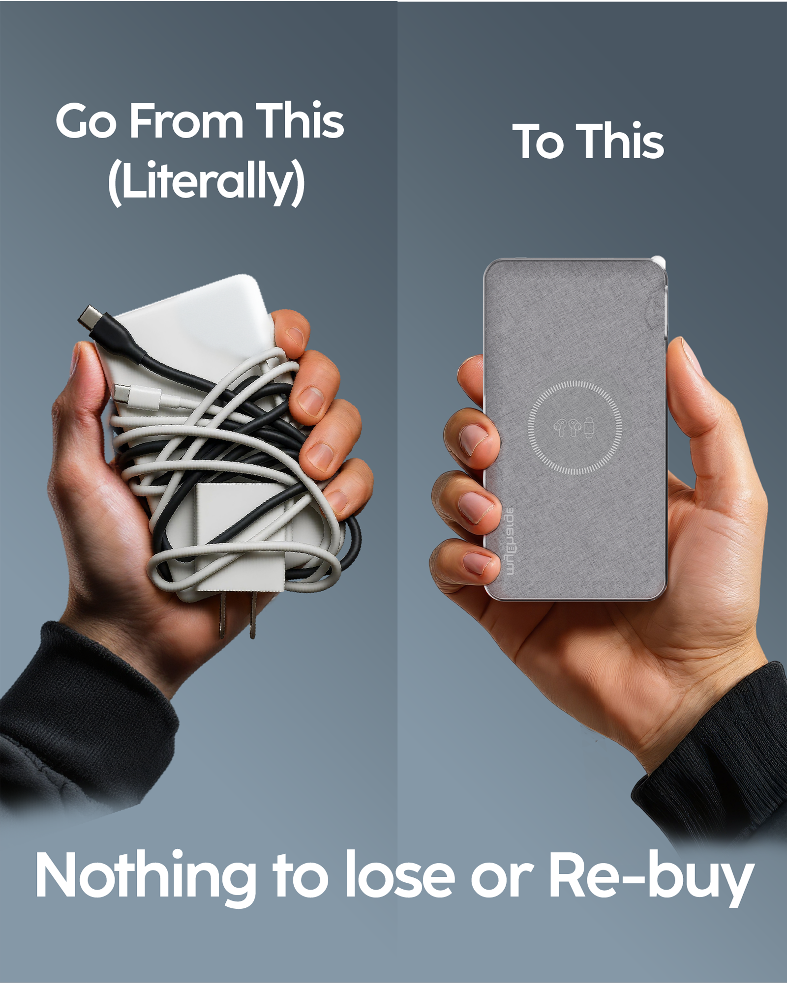 RetractaCharger with Wireless