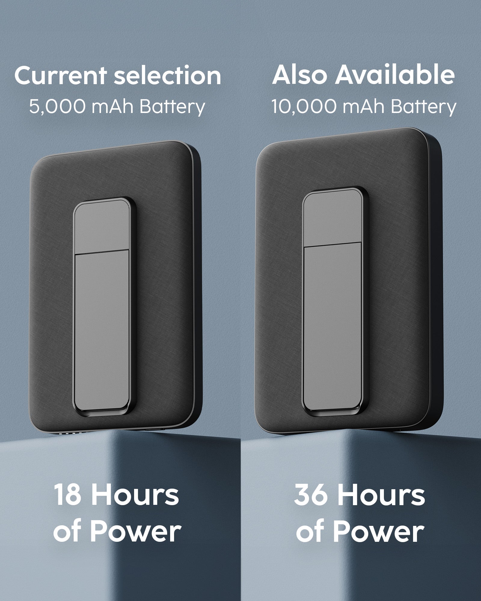 CliqLuxe 5K – Wireless – No Wall Plug - With Stand – Black