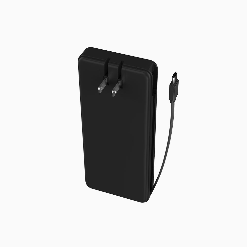 Power + Plug 20K Charger W/Built-In Cable & Plug