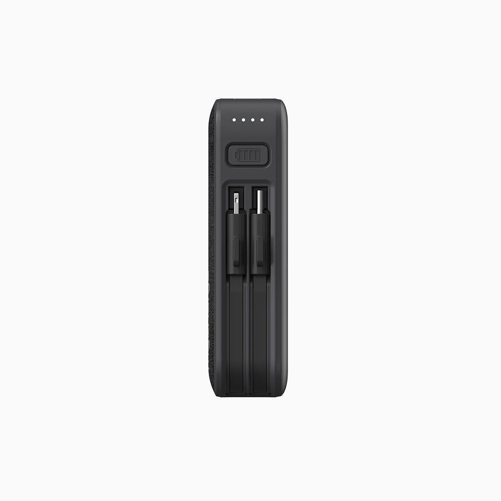 PowerHub Mini Power Bank + Built-in Cables