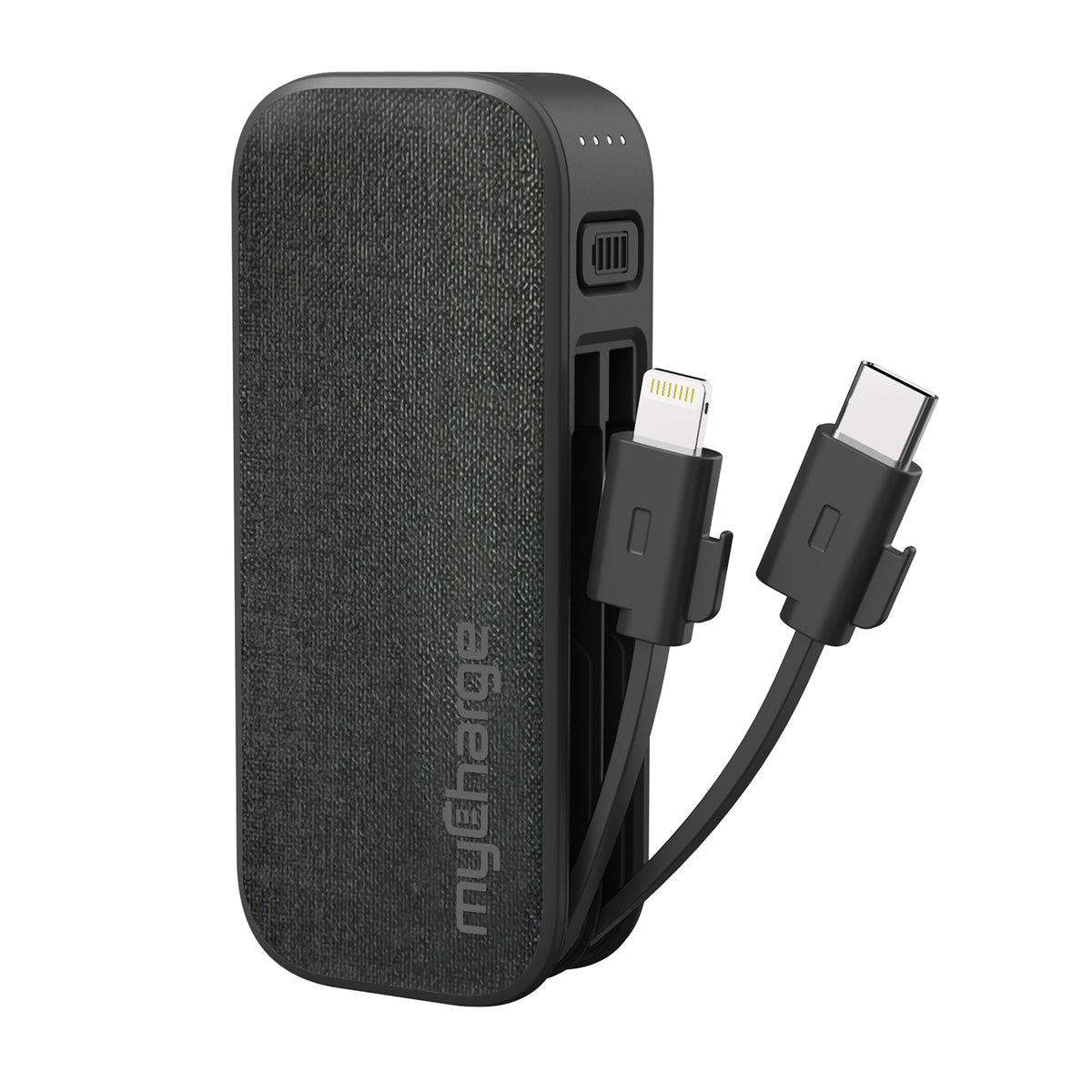 PowerHub Mini Power Bank + Built-in Cables