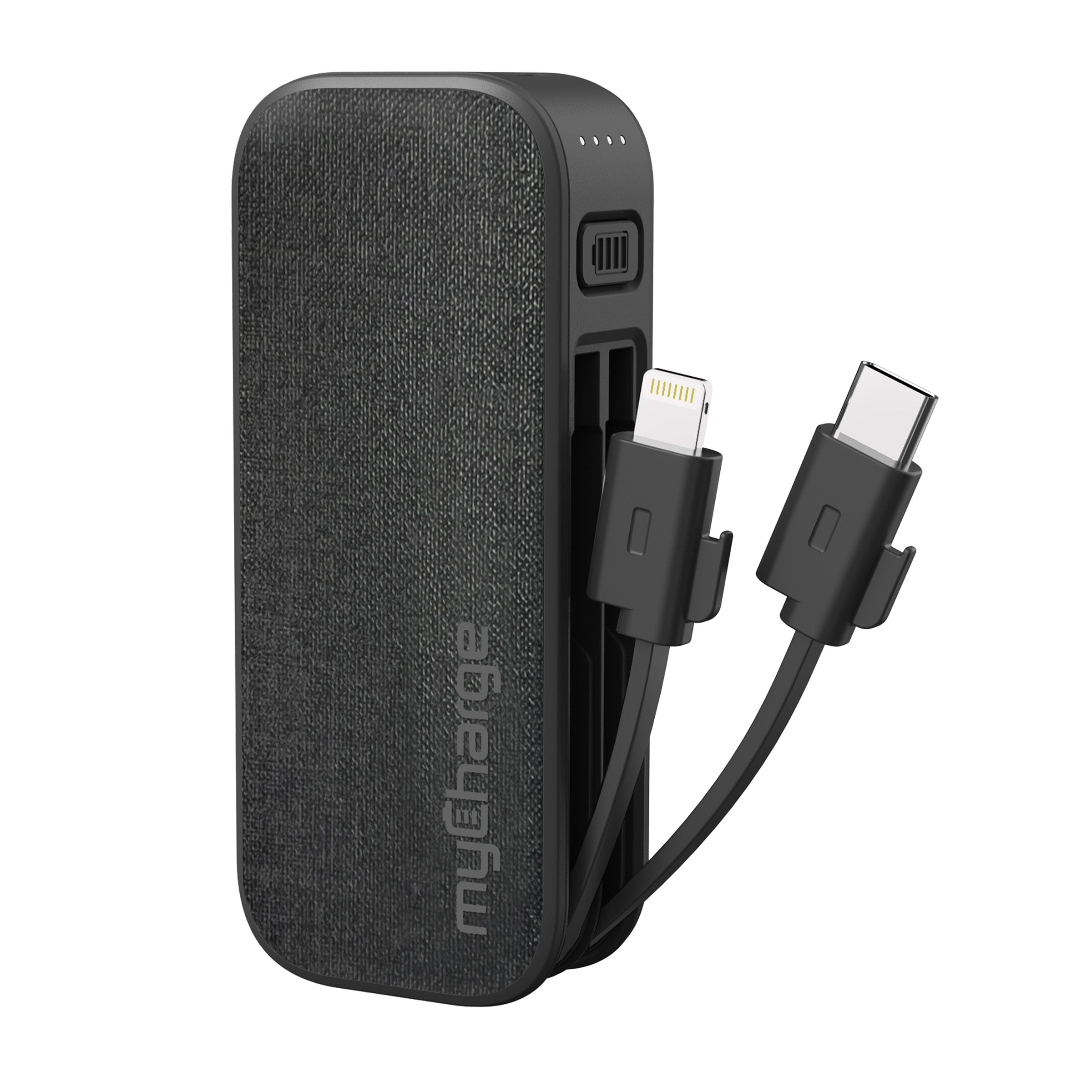 PowerHub Mini Power Bank + Built-in Cables