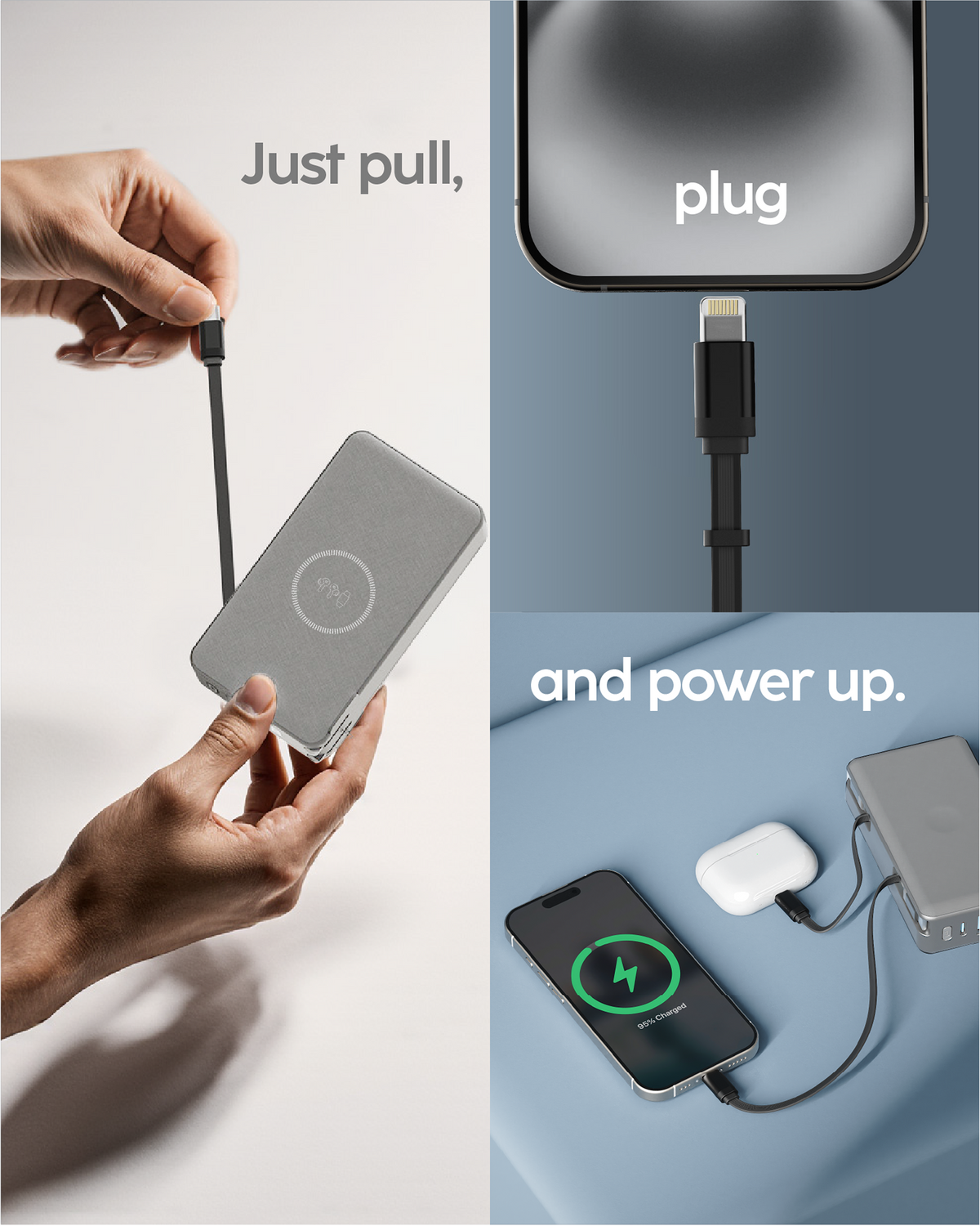 RetractaCharger with Wireless