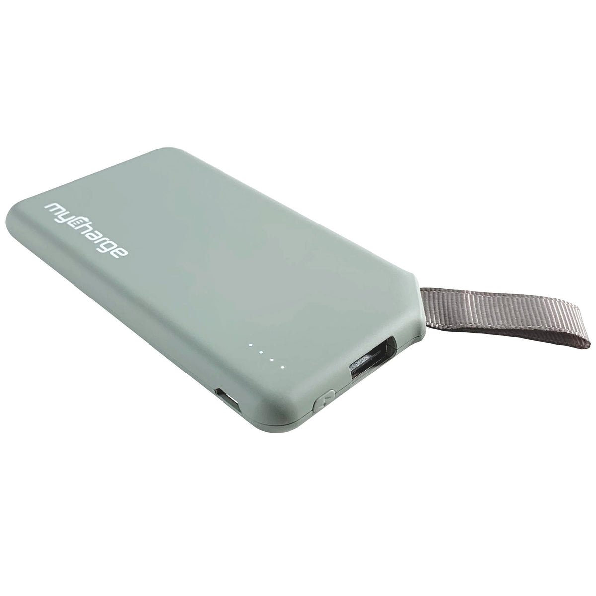 Go Mini 2.6K Portable Charger W/Built-In Strap & USB-A Port